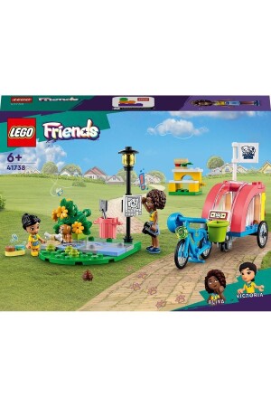 ® Friends Hunderettungsfahrrad 41738 – Spielzeug-Bauset für Kinder ab 6 Jahren (125 Teile) - 5