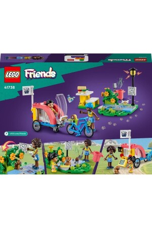 ® Friends Hunderettungsfahrrad 41738 – Spielzeug-Bauset für Kinder ab 6 Jahren (125 Teile) - 6