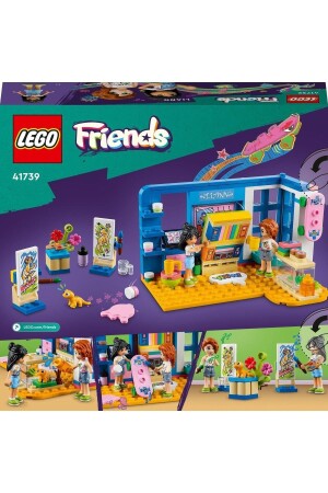 ® Friends Liann's Room 41739 – Spielzeug-Bauset für Kinder ab 6 Jahren (204 Teile) - 5