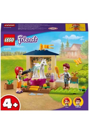 ® Friends Midilli Yıkama Ahırı 41696 - 4 Yaş ve Üzeri için Oyuncak Yapım Seti (60 Parça) - 4