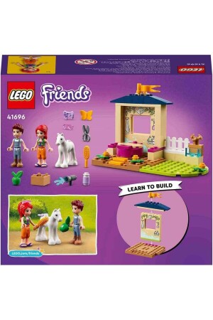 ® Friends Midilli Yıkama Ahırı 41696 - 4 Yaş ve Üzeri için Oyuncak Yapım Seti (60 Parça) - 5