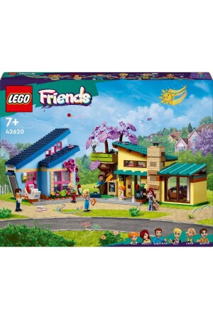 ® Friends Olly und Paisleys Familienhaus 42620 – Bauset für Kinder ab 7 Jahren (1126 Teile) - 5