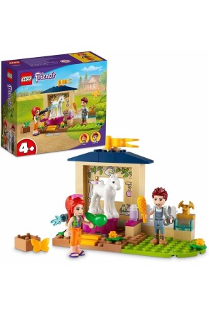 ® Friends Pony-Waschscheune 41696 – Spielzeug-Bauset für Kinder ab 4 Jahren (60 Teile) - 1