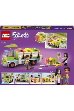 ® Friends Recycling Truck 41712 – Bauset für Kinder ab 6 Jahren (259 Teile) - 5