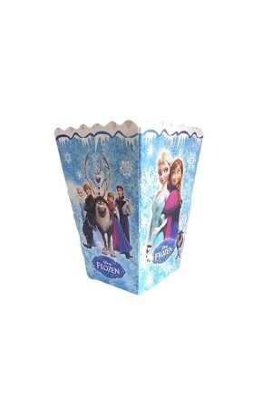 Frozen Birthday Corn Box Popcorn Box 8 Stück Elsa Corn Box - 1