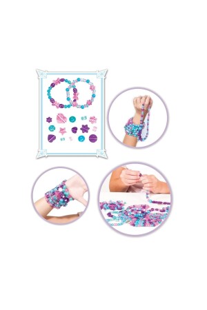 Frozen Elsa Big Bead Schmuckset mit Tasche und Korb Mädchenspielzeug P9154S9054 - 4