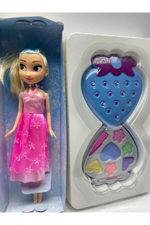 Frozen Elsa Puppe und streichfähiges Make-up-Set Wundervolles Doppelpuppen- und Make-up-Set 629372883388 - 3