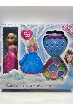 Frozen Elsa Puppe und streichfähiges Make-up-Set Wundervolles Doppelpuppen- und Make-up-Set 629372883388 - 4