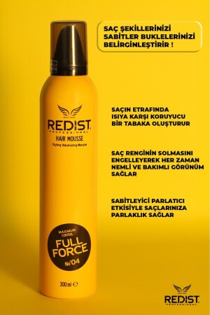 Full Force Saç Köpüğü 300 Ml - 1