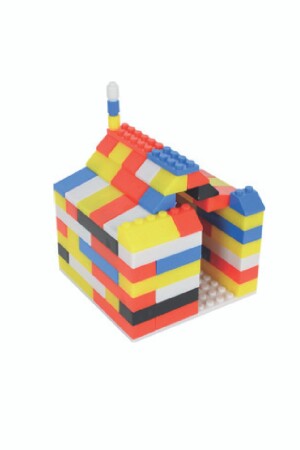 Funny Blocks Mikro Blok 300 Parça Plastik Kutulu Yapı Blokları - 5