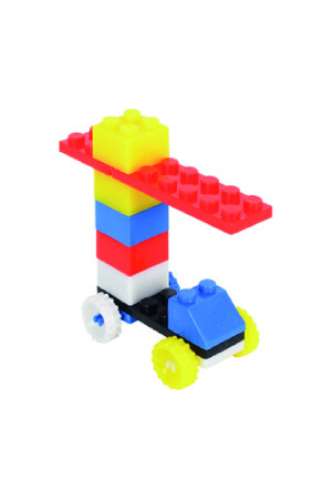 Funny Blocks Mikro Blok 300 Parça Plastik Kutulu Yapı Blokları PRT-SK011 - 3