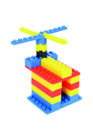 Funny Blocks Mikro Blok 500 Parça Plastik Kutulu Yapı Blokları PRT-SK0112 - 5
