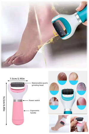 Fuß Harte Abgestorbene Haut Entfernen Fuß Peeling Ferse Pediküre Gerät Elektrische Raspel Maschine Gute Qualität MT13C - 6