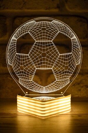 Fußball 3D-Ball-LED-Lampe TOP21230 - 2