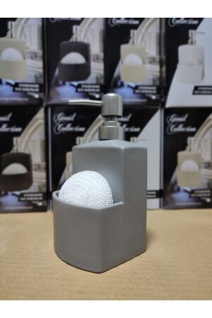 مُنْفَضِيّة الصابون السائل مع الإسفنج، مُنْفَضِيّة المُضغّر G2650-3 - GÖNÜL