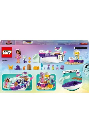 ® Gabby and Fancy Cat's Ship and Spa 10786 – Spielzeug-Bauset für Kinder ab 4 Jahren (88 Teile) - 4