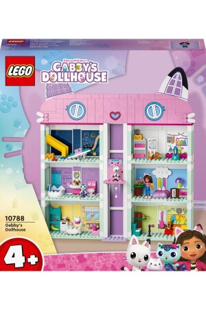 ® Gabby’s Dollhouse 10788 - 4 Yaş ve Üzeri Yaratıcı Oyuncak Yapım Seti (498 Parça) - 4