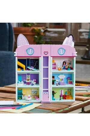 ® Gabby’s Dollhouse 10788 - 4 Yaş ve Üzeri Yaratıcı Oyuncak Yapım Seti (498 Parça) - 11