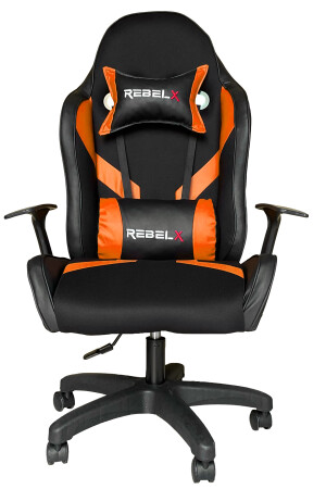 Gaming-Stuhl in der Grundfarbe Orange - 3