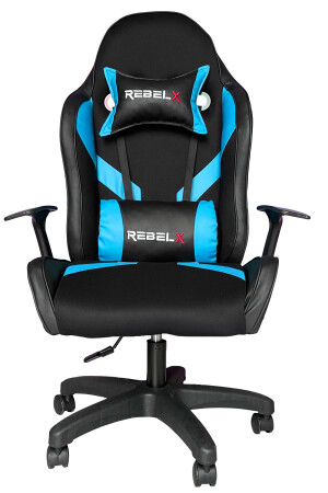 Gaming-Stuhl in der Grundfarbe Türkis - 1