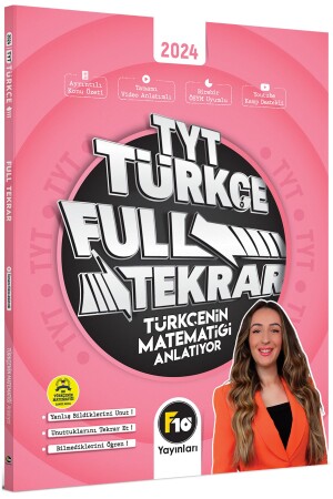 Gamze Hoca Mathematik des Türkischen TYT Türkisches vollständiges Wiederholungsvideo-Kursbuch - 1