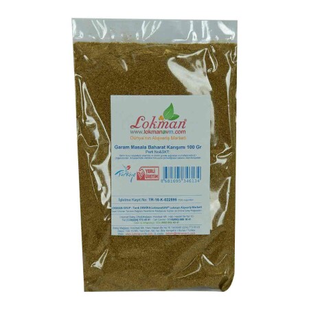 Garam Masala Baharat Karışımı 100 Gr Paket - 6