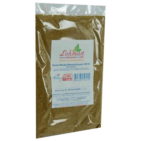 Garam Masala Baharat Karışımı 100 Gr Paket - 8