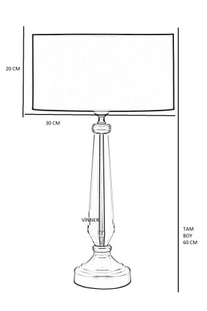 Gard Static Antique Vertical Crystal Lampenschirm mit Sackleinen-Effekt GRDEABJ33 - 4