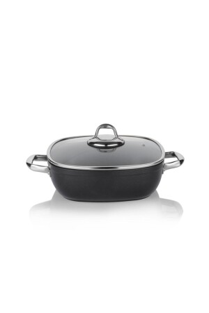 Gastronomie Master Granit Ind. Abgeflachter Topf – 24 cm 1S2404-22001-SIY09 - 1