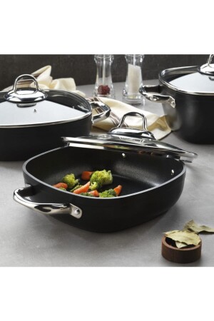 Gastronomie Master Granit Ind. Flacher Topf, 26 cm, 1S2404-22001-SIY10 - 4