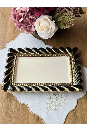 م.ن.ز. - خدمة لوحة رينسان أسود مستطيل GBO183 - ROSSEV