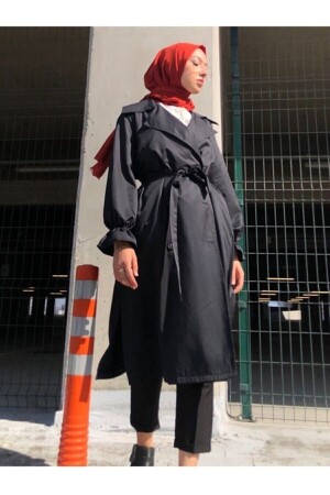 Geknöpfter Trenchcoat für Damen TRENCH8-D - 4