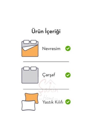 Genç Odası Ve Çocuk Odası Geyik Desen Yılbaşı Tek Kişilik Lastikli Çarşaflı Yılbaşı Nevresim Takımı Geyikyılbalıı - 5