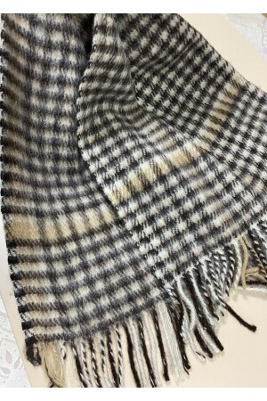 Gençev Home %100 Saf Yün Scotch Dizlik - Tv Battaniye 130x170 Yün Battaniye - % 100 Saf Yün - Wool - Selin