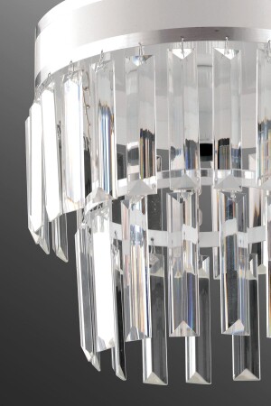 Generation Single White Zweistöckiger moderner Kristallkronleuchter 1025 - 3