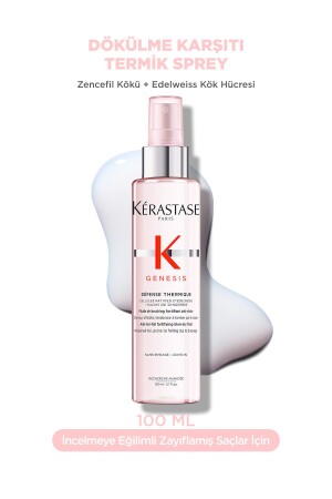 Genesis Défense Thermique Dökülme Karşıtı Güçlendirici Isıdan Koruyucu Saç Spreyi 150 ml - Kerastase