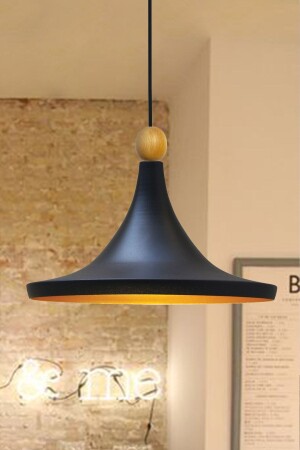 مكنسة معدنية كبيرة من المعدات المقدسة المطبخ الخشبية المقدسة غرفة المعيشة مقهى المكتب المزجية مصباح معلق واحد BMM2026XXWM - Bamyum