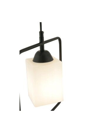 Geo Glass Square Pendelleuchte Modern Sports Young Room Wohnzimmer Kronleuchter 3458-01 - 9