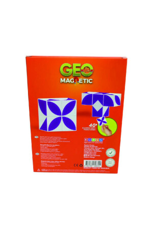 Geo Magnetic Visual Intelligence Cubes – Spiel mit geometrischen Mustern – 3D-Formpuzzle, Lernspielzeug für 3-Jährige KO004B014 - 5