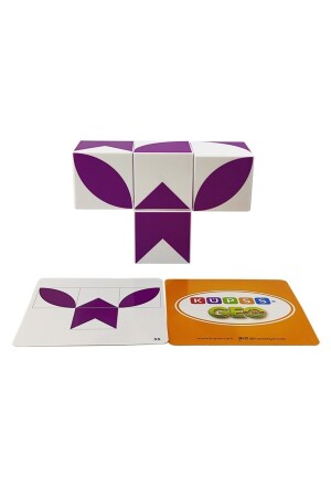 Geo Manyetik Görsel Zeka Küpleri Geometrik 3d Şekil Bulmaca Puzzle 3 4 5 Yaş Eğitici Oyuncak KO004B014 - 8