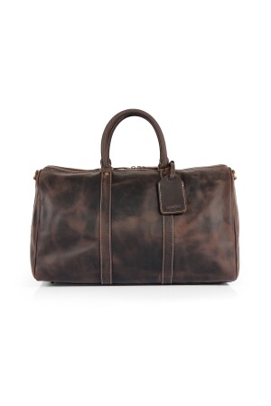 Gepäck-Reisetasche aus echtem Leder, 45 l – Kastanie OTTO451 - 2