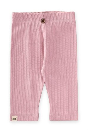 Gerippte Leggings, 0–5 Jahre, Flieder - 1