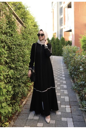 GERIPPTES SPORT-ABAYA - 4