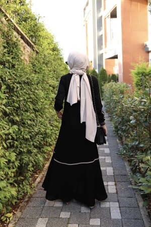 GERIPPTES SPORT-ABAYA - 5