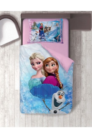 Geschenk Bettbezug Frozen Elsa 3D-gedrucktes Einzelbettbezug-Set ohne Laken 10elsa6 - 3