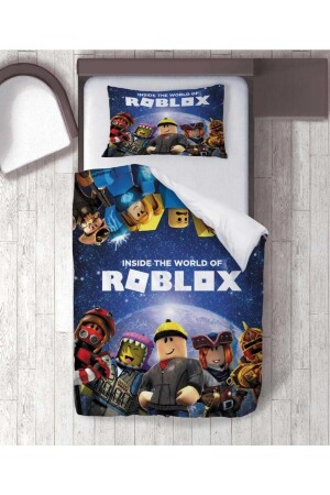 Geschenk-Bettbezug Roblox-Themen-Einzelbettbezug-Set ohne Bettwäsche ROBLOX1 - 2