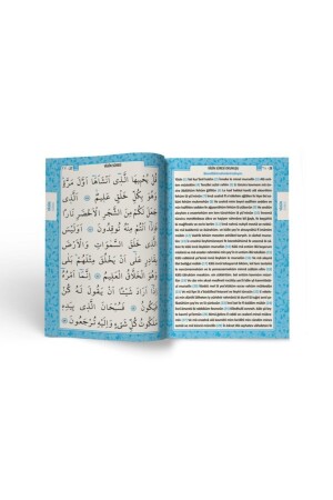 Geschenk für Männer mit dem Namen Asaf Mevlüt, Paketbuch von Yasin – duftende Gebetsperlen und Acetat-Box-Set, Blau - 4