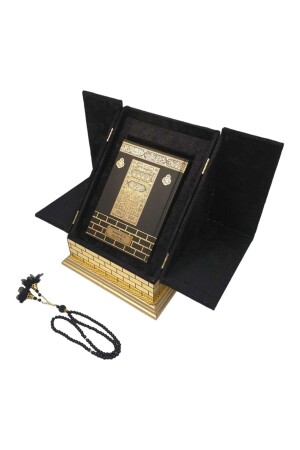 Geschenk-Hafiz-Größe, Raschel-Kaaba-Koran-Set in Box - 4