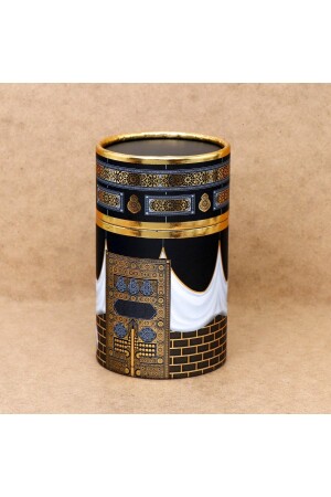 Geschenk Mitgift Kaaba gemusterter Gebetsteppich in Box. Gebetsperlen-Set - 2