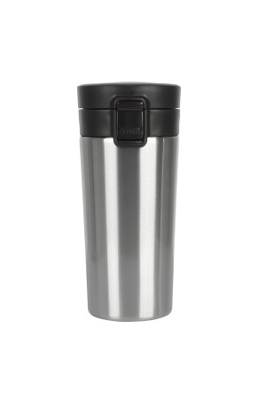 Geschenk-Thermoskanne, personalisierbar, mit Namen bedruckt, Stahl-Thermoskanne, 380 ml, Thermoskanne NRD522 SCHWARZ - 5